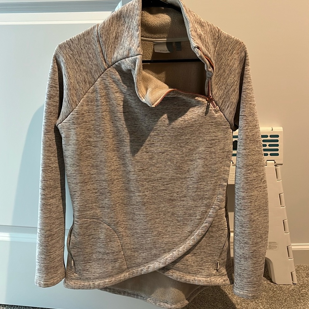 Athleta Mock Neck Sweatshirt Size XS